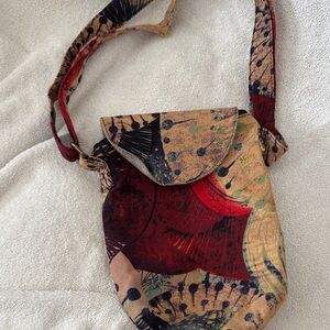 Artistic Multicolor Crossbody Bag